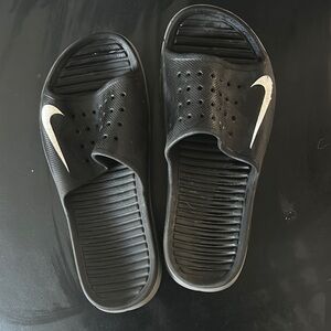Nike Black Slide Sandals